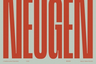 Neugen Font Font Download