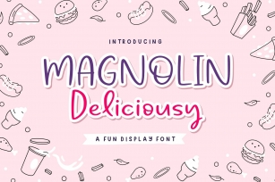 Magnolin Deliciousy Font Font Download