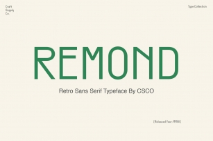 Remond Font Font Download