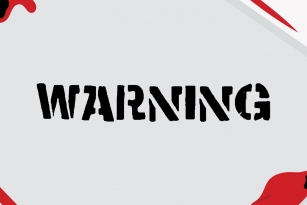 WARNING! Font Font Download