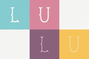 LU LU Font Font Download