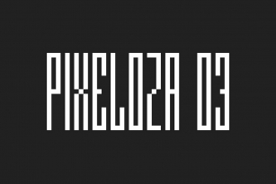 Pixeloza 03 Font Font Download