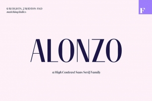 Alonzo Font Font Download