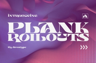 Plank Rollouts Font Font Download