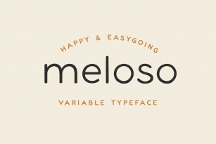 Meloso Variable Hand Drawn Typeface Font Font Download