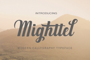 Mighttel Font Font Download