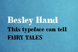 Besley Hand Font Font Download