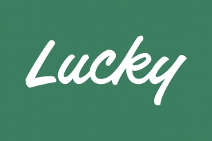 Filmotype Lucky Font Font Download