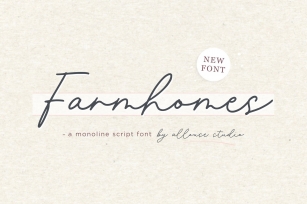 Farmhomes Font Font Download