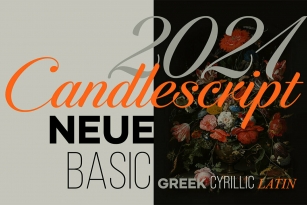 Candlescript Neue Basic Font Font Download