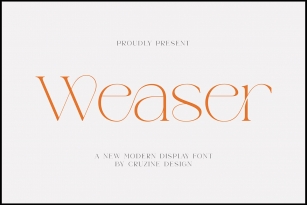 Weaser Font Font Download