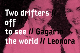 Leonora Gagarin Font Font Download