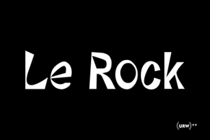Le Rock Font Font Download