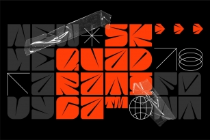 SK Quadratica Font Font Download