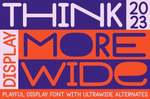 Thinkmore Font Font Download