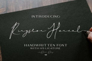 Ringston Haneul Font Font Download