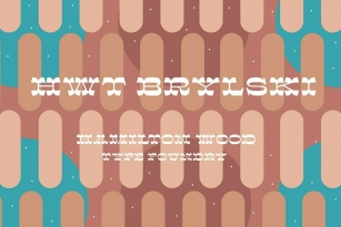 HWT Brylski Font Font Download