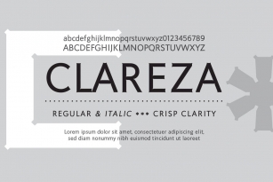 Clareza Font Font Download