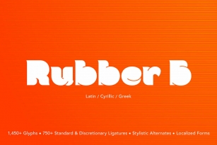 RubberB Font Font Download