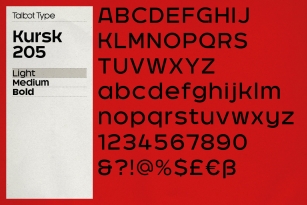 Kursk 205 Font Font Download