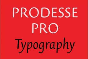 Prodesse Pro Font Font Download