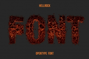 Hellrock Font Font Download
