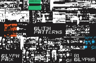 Glitch Patterns Font Font Download
