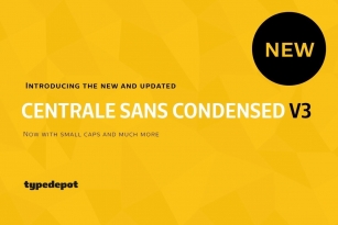 Centrale Sans Condensed Font Font Download