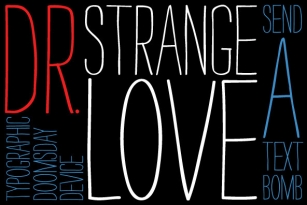 Strangelove Font Font Download
