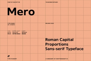 Mero Font Font Download