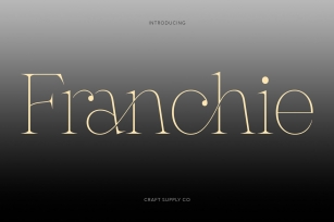 Franchie Font Font Download