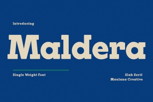 Maldera Font Font Download