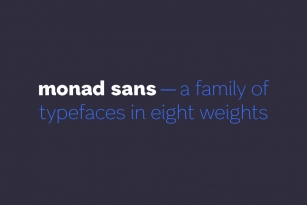 Monad Sans Font Font Download