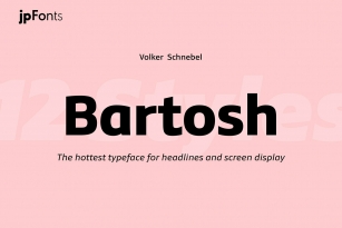 Bartosh Font Font Download