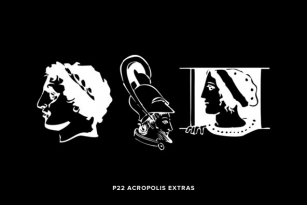 P22 Acropolis Extras Font Font Download