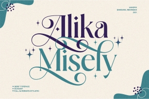 Alika Misely Font Font Download