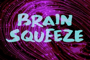 Brain Squeeze Font Font Download