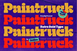 Paintruck Font Font Download