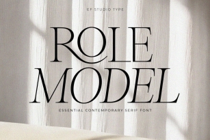 Role Model Font Font Download
