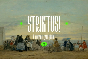 Striktus Font Font Download