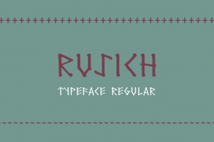 Rusich Font Font Download