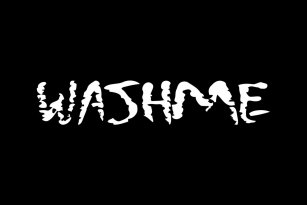 Wash Me Font Font Download