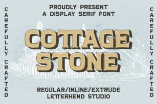 Cottage Stone Font Font Download
