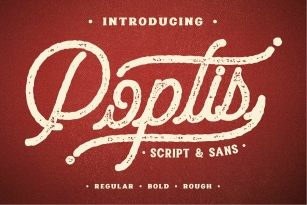 Poptis Font Font Download