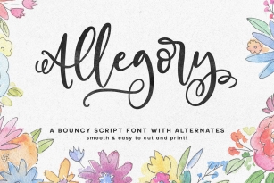 Allegory Font Font Download