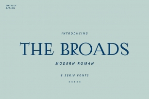 The Broads Font Font Download