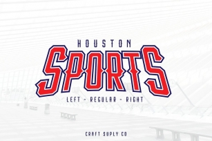 Houston Sports Font Font Download