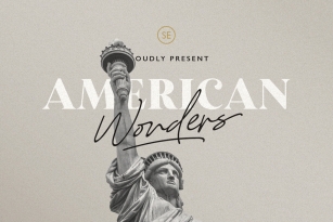 American Wonders Duo Font Download