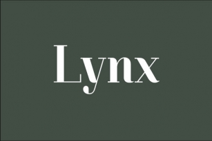 Lynx Font Font Download