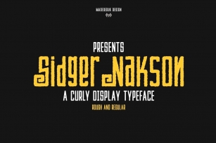 Sidger Nakson Font Font Download